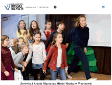 Tablet Screenshot of mm.edu.pl
